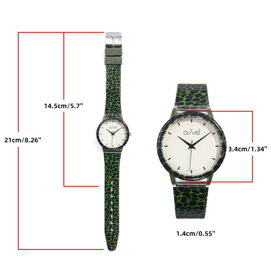 Wideappeal Girls Cobblestone Analog Watch – Unique Pattern Teen Watch